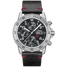 Sinn 206 St Ar Vintage Black With Red Watch