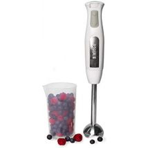 Haden Chester Hand Blender 195845, 2 Speed with Stepless Variable Speed, White, 500ml Measuring Cup Included, 600W - SG23