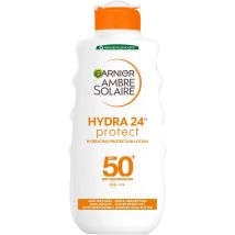 Garnier Ambre Solaire Hydra 24 Hour Protect Hydrating Protection Lotion SPF50, 200ml