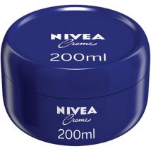 NIVEA Creme Pack of 3 (3 x 200 ml), Moisturising Skin Cream, Intensively Caring Face Cream