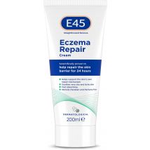 E45 Eczema Repair Cream, Eczema Cream Adults and Children, Suitable for face, Body and Hands, 200 ml
