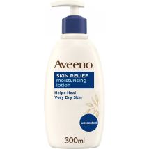 Aveeno Skin Relief Moisturising Lotion | | Shea Butter and Prebiotic Oatmeal | 300 ml (Pack of 1)