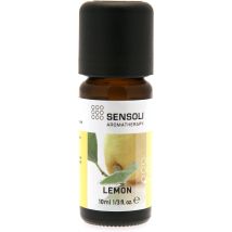 SENSOLI Lemon Essential Oil 10ml - Pure and Natural Essential Oil for Aromatherapy and Diffusers