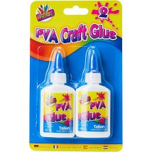 40ml PVA Glue Bottle (Pack of 2)