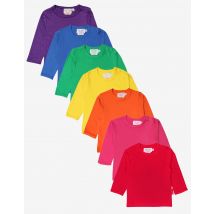Organic Basic Long-Sleeved T-Shirt Bundle (3-4y / 104cm)