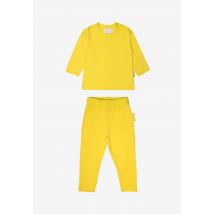 Organic Yellow Basic Long-Sleeved T-Shirt & Leggings Bundle - 2-3y / 98cm 4-5y / 110cm