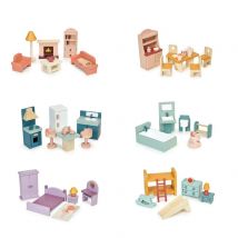 Mentari Dolls House Furniture Bundle Set of 6