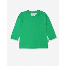 Organic Green Basic Long-Sleeved T-Shirt - 6-12m / 80cm