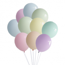 Ballonnenset Pastelkleuren (10 stuks / 30 CM)