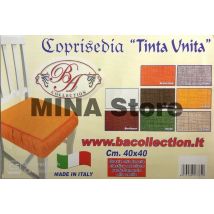 Coppia CUSCINI molla imbottitura doppia TINTA UNITA cuscini sedia cucina 1 colore coordinato cucina 0433