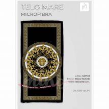 Telo mare Marta Marzotto in microfibra 180cm X 90cm estate 2021 gold
