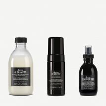 Davines - Kit OI Anti-Frisottis - 3 pz - Certifié BCorp - Packaging neutre en carbone - Écoresponsable