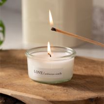 Davines - LOVE/Ambience candle - 100 gr - Certifié BCorp - Packaging neutre en carbone - Écoresponsable