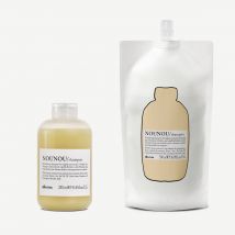 Davines - NOUNOU Shampoo + éco-recharge - 2 pz. - Certifié BCorp - Packaging neutre en carbone - Écoresponsable