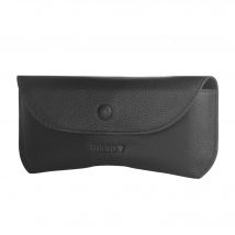 Leather Sunglasses Case / Glasses Case - Black