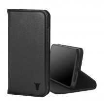 iPhone 11 Leather Case (with Stand function) - Black