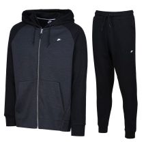 Nike NSW Optic Full Zip Tracksuit - Black/Grey | Size: XL