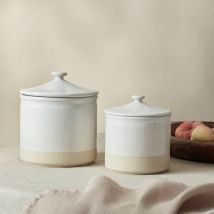 Cream Ceramic Canisters