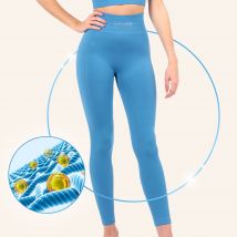 Legging Yogafit Minceur - Effet galbant - Efficacité Cosmétique Prouvée - Bleu - Taille L/XL - Lytess