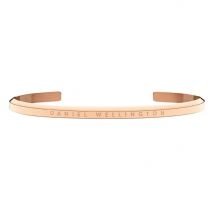 Daniel Wellington DW00400001 Classic Rose Gold Brecalet Cuff Large ,