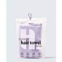 Bamboo Hair Towel Wrap, Purple
