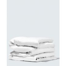 Silky Bamboo Duvet Cover, Pearl White