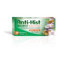 Anti-Hist Allergy Cetirizine 10mg Tablets (30)
