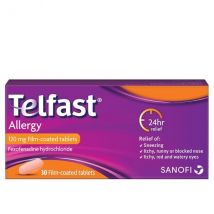 Telfast Allergy 120mg Antihistamine Tablets 30