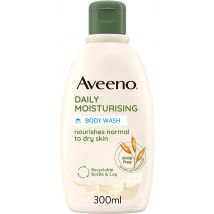 Aveeno Daily Moisturising Yoghurt Body Wash - Vanilla & Oat (300ml)