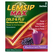 Lemsip - Max Cold & Flu Blackcurrant (10)