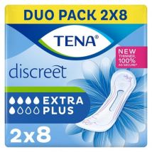 TENA Discreet Extra Plus Incontinence Pads (16)
