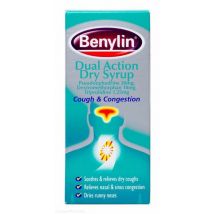 Benylin Dual Action Dry Cough Syrup (100ml)
