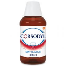 Corsodyl Mouthwash Mint Flavour 300ml