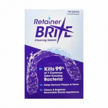 Retainer Brite Dental Cleaning Tablets (96)