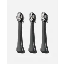 Spotlight Oral Care Sonic Toothbrush Replacement Heads - Graphite Grey (3)