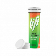 Lift Chewable Tablets Orange 10s