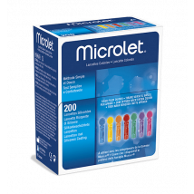 Microlet Coloured Lancets (200)