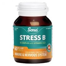 Sona Stress B Complex with Vitamin C & E (60)