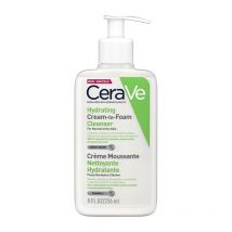 CeraVe Hydrating Cream To Foam Cleanser With Hyaluronic Acid (236ml)