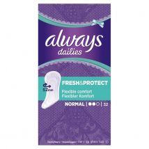Always Dailies Fresh & Protect Normal Pantyliners (32)