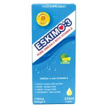 Eskimo 3 Omega Oil with Vitamin E Liquid (210ml)
