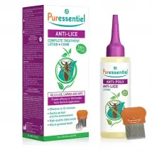 Puressentiel Headlice Treatment Shampoo & Steel Comb 150ml