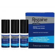Regaine Extra Strength 5% w/v Solution 3Pk (For Men and Women)