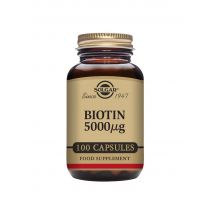 Solgar Biotin 5000 mcg Vegetable Capsules (100)