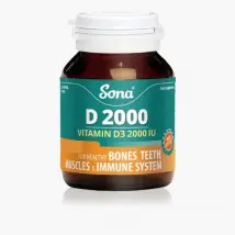 Sona D2000 Vitamin D3 2000IU (120)
