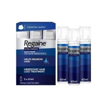 Regaine Men Extra Strength Scalp 5% Cutaneous Foam 3 Bottles