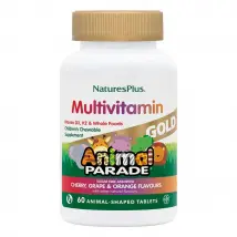 Animal Parade GOLD Multivitamin Childrens Chewables - Assorted 60