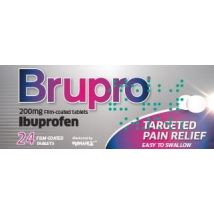 Brupro Ibuprofen 200mg Tablet (12)