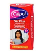 Calpol Six Plus Orange (60ml)