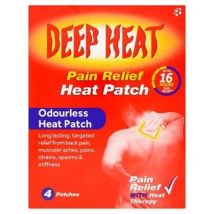 Deep Heat - Pain Relief Patch For Back Pain (4)